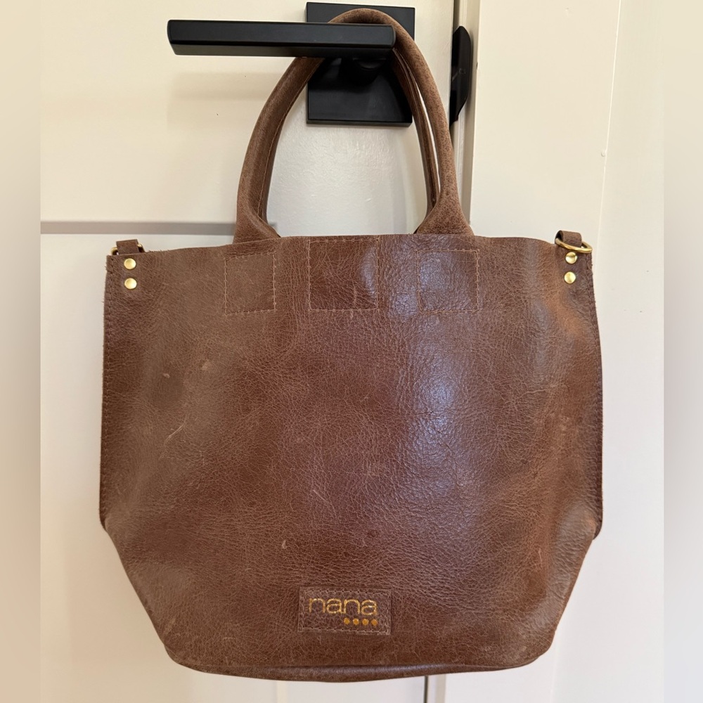 nana by Sally leather tote.